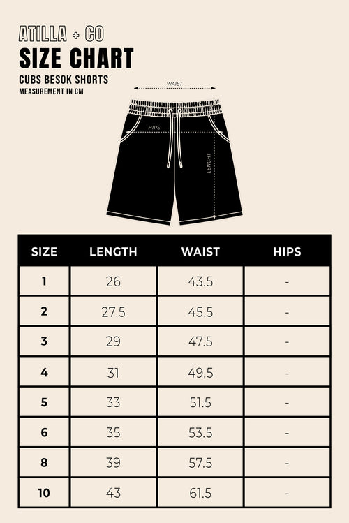 CUBS BESOK SHORTS
