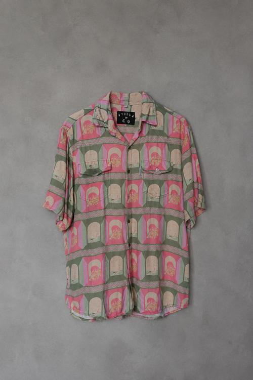 MENS FLAT ART PARTY SHIRT