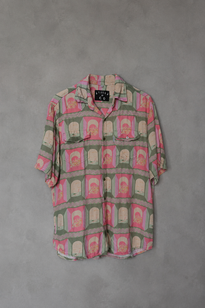MENS FLAT ART PARTY SHIRT
