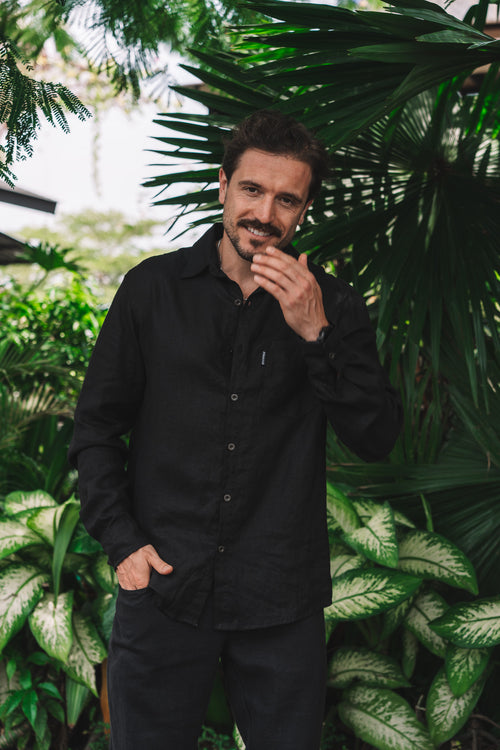 MENS LINEN SHIRTS