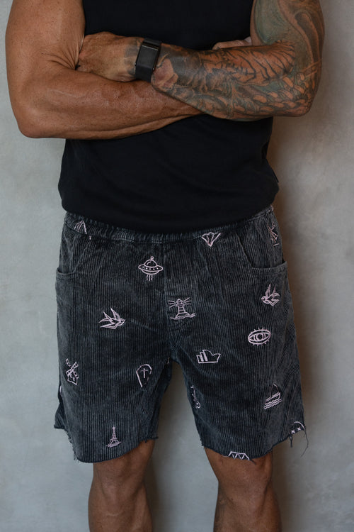 TINY TATT CORD SHORTS