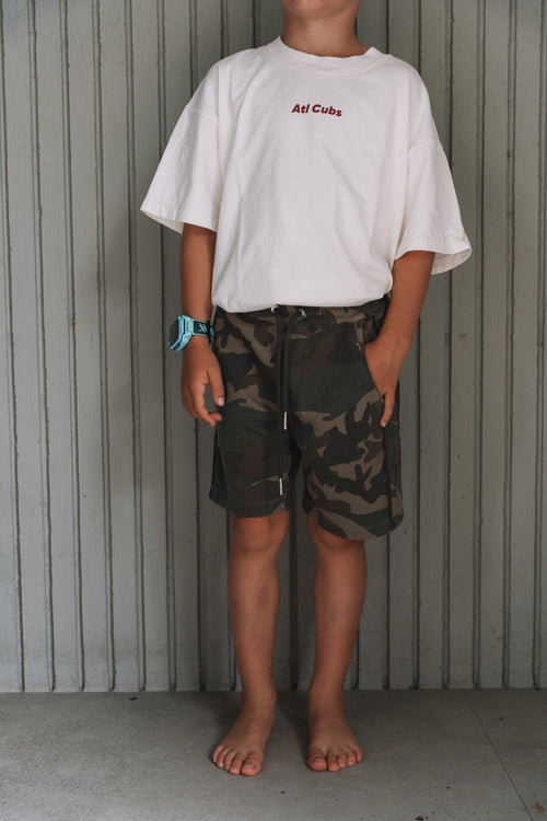 ARMY WAFFLE SHORTS