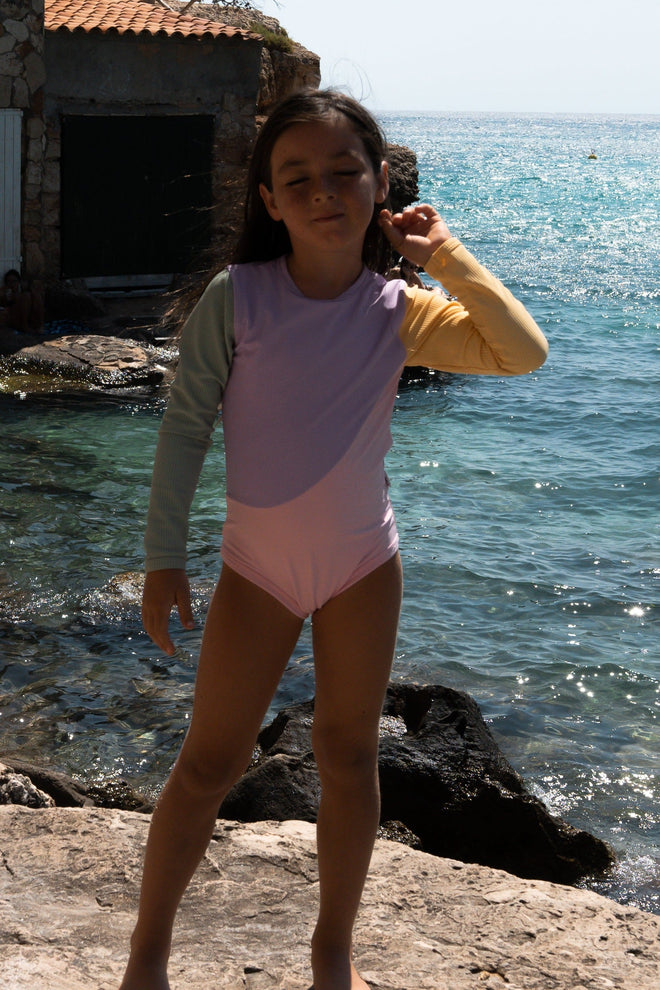 GIRLS 4 TONE KIKO SWIMSUIT