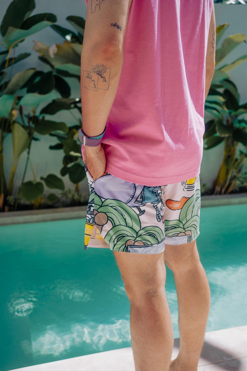 MENS BALI PADEL CLUB SHORTS