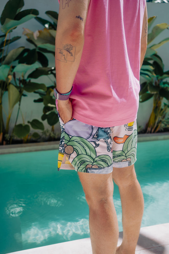 MENS BALI PADEL CLUB SHORTS