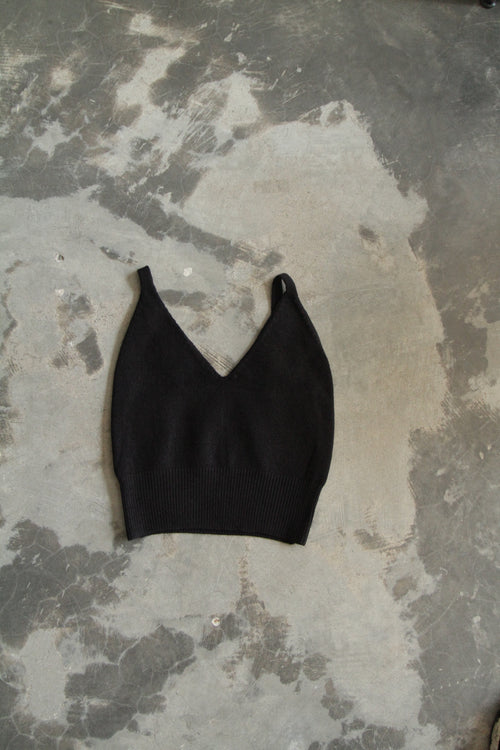 LADIES V KNIT SINGLET