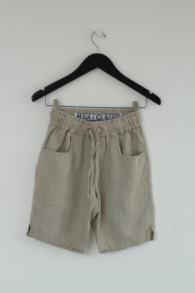 MENS LINEN SHORTS